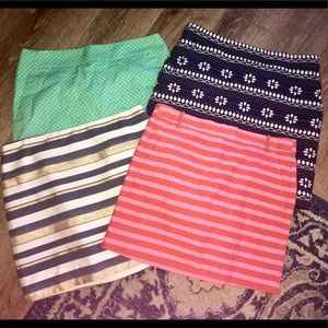 JCrew Mini Skirt Bundle